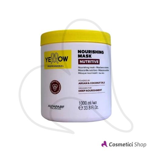 Maschera nutriente per capelli secchi Nourishing Mask Nutritive Yellow Alfaparf 1000 ml