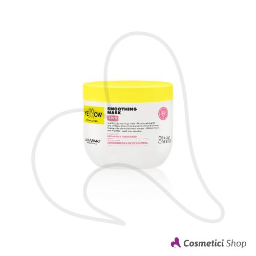 Maschera lisciatura intensa Smoothing Mask Liss Yellow Alfaparf 500 ml