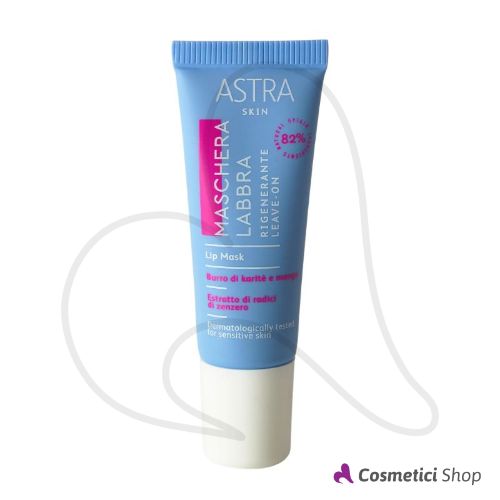 Maschera labbra Rigenerante Nutriente Leave-On Lip Mask Astra Skin