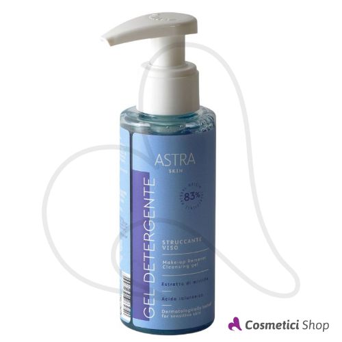 Gel detergente struccante viso Astra Skin