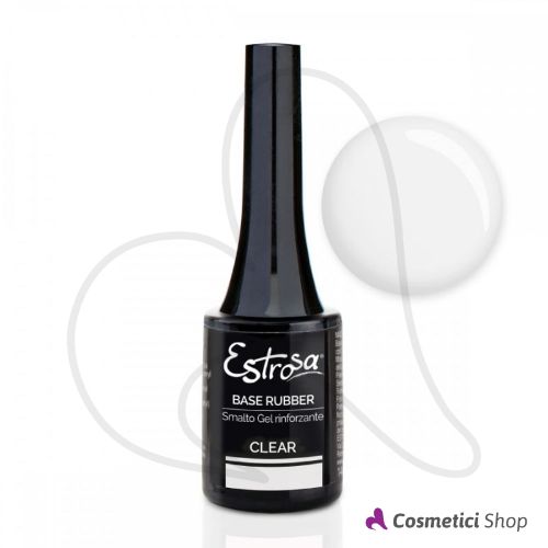 Base Rubber Smalto Gel rinforzante Clear Estrosa
