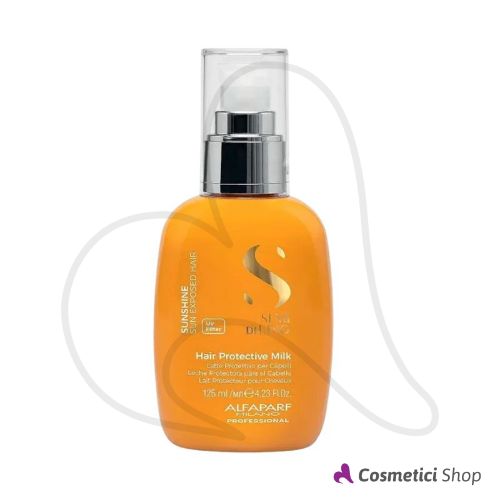 Latte protettivo per capelli Hair Protective Milk UV Filter Sunshine Sun Exposed Hair Semi di Lino Alfaparf Milano