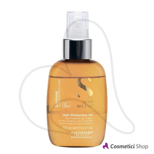 Olio protettivo per capelli Hair Protective Oil UV Filter Sunshine Sun Exposed Hair Semi di Lino Alfaparf Milano