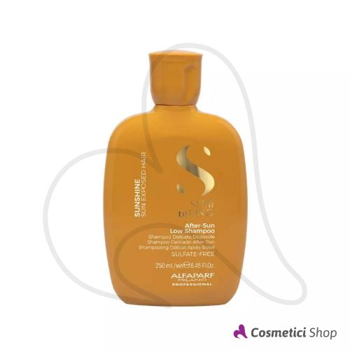 Shampoo delicato doposole After-Sun Low Shampoo Sunshine Sun Exposed Hair Semi di Lino Alfaparf Milano