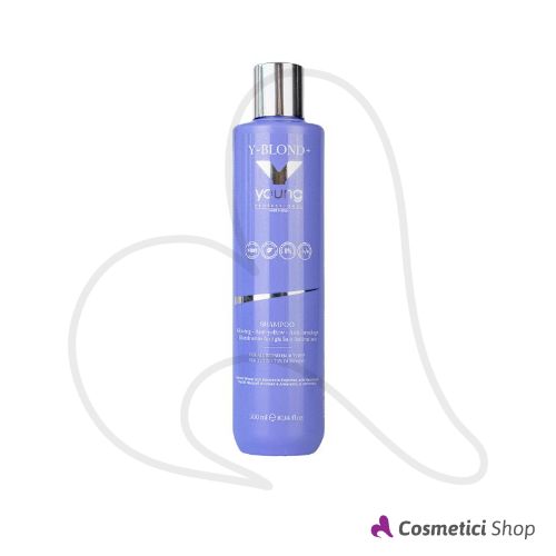 Shampoo illuminante antigiallo antirottura Y-Blond+ Young 300 ml