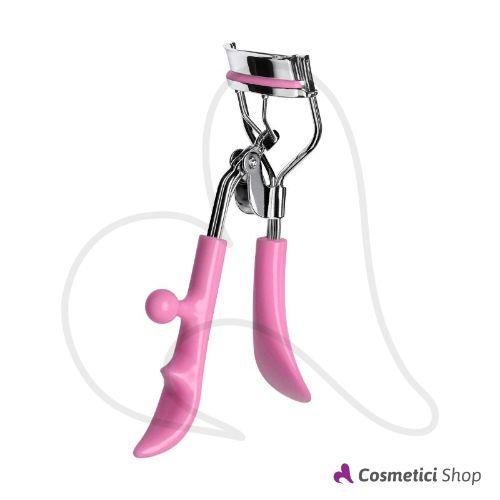 Piegaciglia Professionale Rybella in Acciaio con Cuscinetto in Silicone