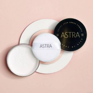 Cipria in polvere di Riso Trasparente coprenza leggera Velvet Skin Loose Powder Rice Astra