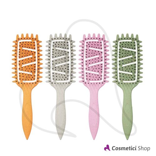 Spazzola per capelli ricci o mossi Curlo Hair Brush Melcap