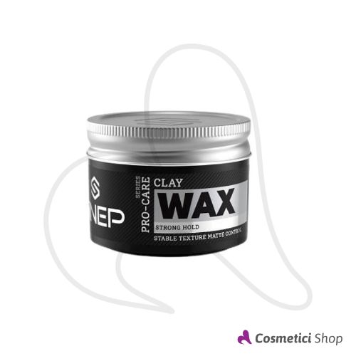 Cera modellante Clay Wax Pro-Care Hair Styling Sinep