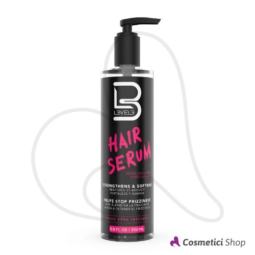Siero capelli anticrespo Hair Serum Aloe Vera Level3