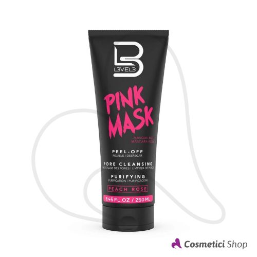 Maschera viso purificante Pink Mask Peach Rose Level3