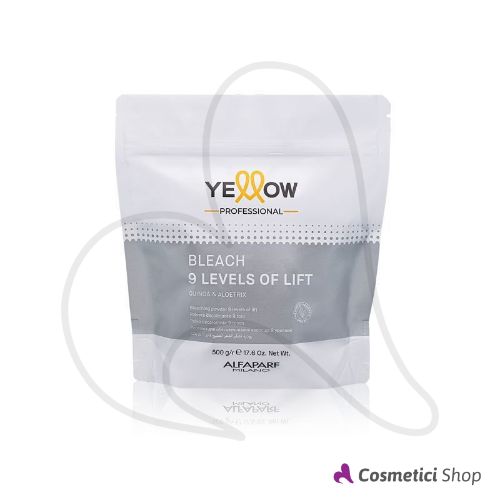 Polvere decolorante Bleach 9 levels of lift Yellow 500g